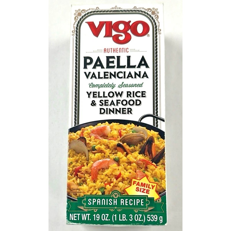 Vigo 2 Boxes of "VIGO" Paella Valencia - Spanish Original