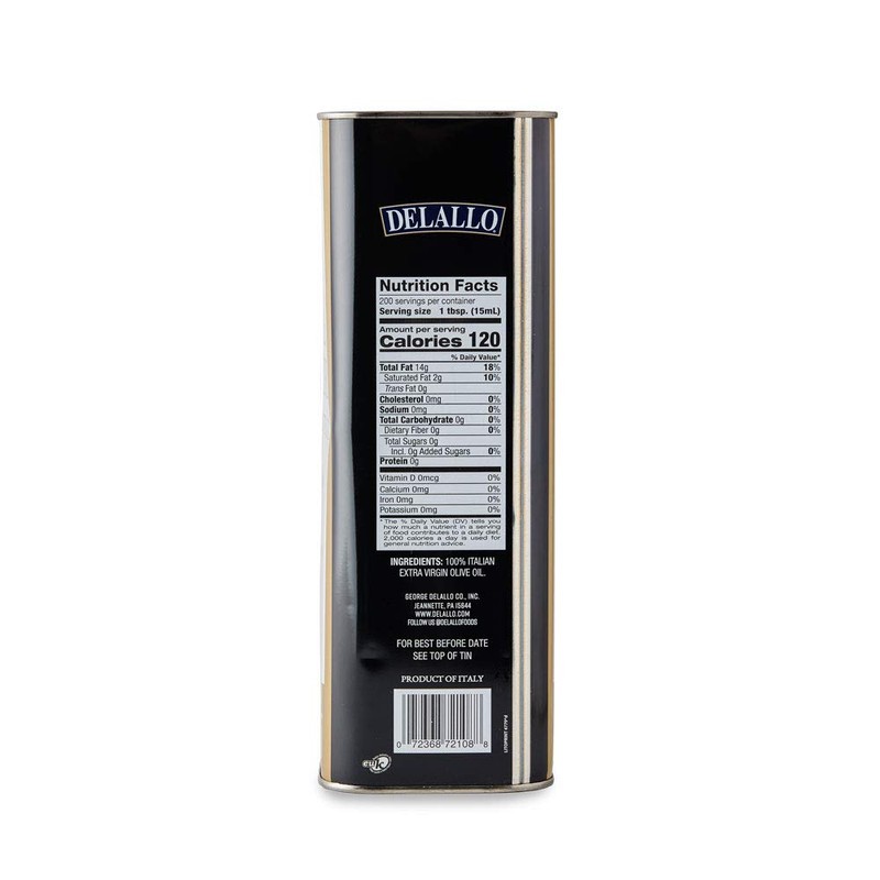 DeLallo Extra Virgin Olive Oil 3ltr