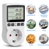 Digital Temperature Controller Sockets 230 V, Premium Thermostat Socket with