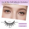 Self Adhesive Eyelashes Natural Look 172