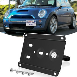 Tow Hook License Plate Holder Fits Mini Cooper 2002-2014 R50 R52 R53 R55