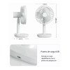 Mini Ventilador Portátil De Escritorio Recargable Usb