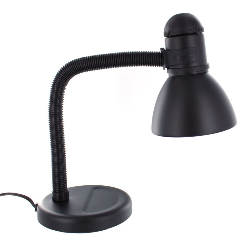 Boston Harbor Flexible Desk Lamp, Black