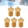 5pcs CHT V6 3D Printer Nozzle 3 Hole High Flow