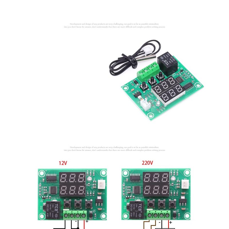 XH-W1219 DC 12V LED Temperature Controller Module -50-110℃ Alarm Digital