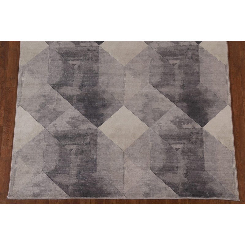 Geometric Modern Area Rug Oriental China Round Carpet