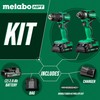 Metabo HPT 18V MultiVolt™ Sub-Compact Driver Drill/Impact Cordless Combo Kit