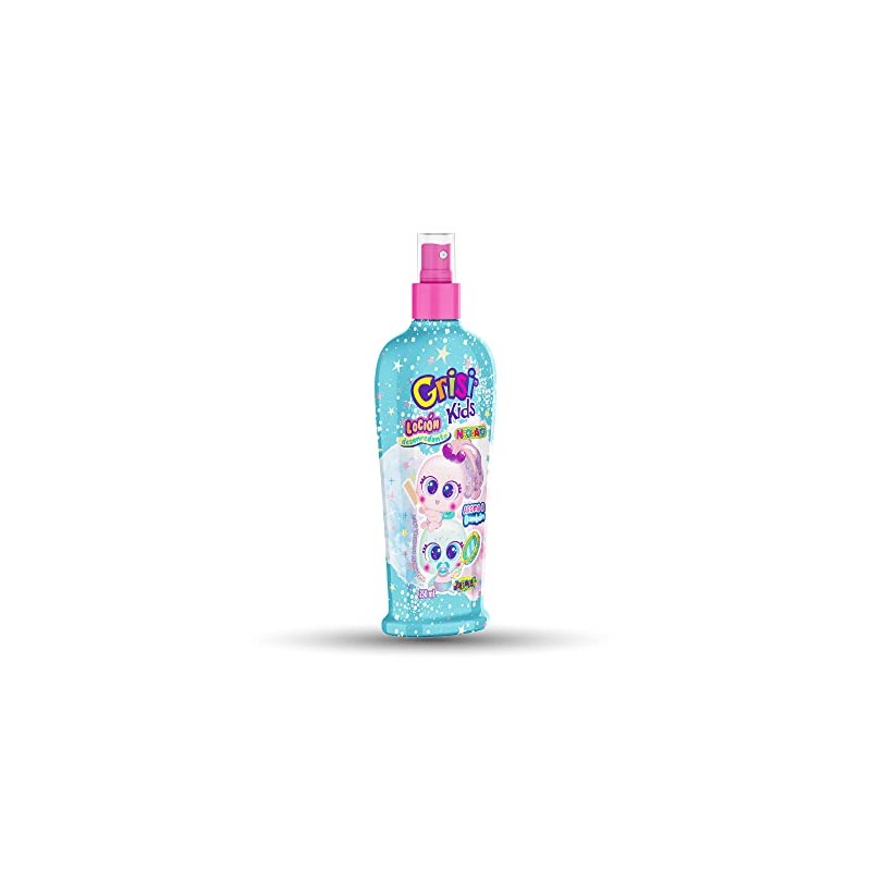 Grisi Kids, Loción Desenredante Neonatos, 250 ml, Aroma a Bombón,