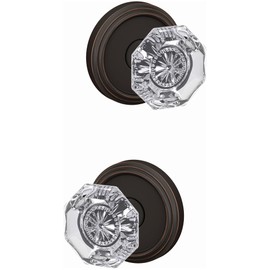 Schlage FC21ALX622IND Schlage FC21-ALX-IND Custom Alexandria Passage or Privacy Door Knob Set with Indy Trim