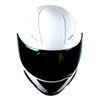 WOW Motorcycle Full Face Helmet Street Bike A Glossy White