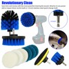 10Pcs Scrub Drill Brush Multi-purpose Kit Power Drill Cleaning Attachments
