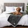 PetAmi Premium Waterproof Soft Sherpa Pet Blanket by Cozy, Comfortable,
