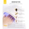 BURANO Nail Art Foil Glue Gel, 15ML 2 Bottles with