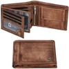 Fa.Volmer Men's Leather Wallet with RFID Protection - Extra Sturdy