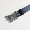 MoonlitButterfly Women's Y2K Butterfly Belt - Western Silver Buckle Adjustable