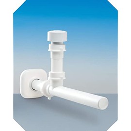 Lira LIA15100 glu Stop Installation with Anti-Swell Valve, White