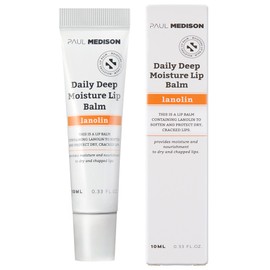 Paul Madison Daily Deep Moisture Lip Balm, lanolin, plum flavor, 10g, 1 piece Moisture Lanolin Lip Balm 1 piece / 폴메디슨 데일리 딥 모이스처 립밤, 라놀린, 플럼향, 10g, 1개 모이스쳐라놀린립밤 1개