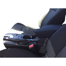 Auto Console Covers- Fits The Subaru Impreza 2017-2023 Center Console Armrest Cover Waterproof Neoprene Fabric-Black