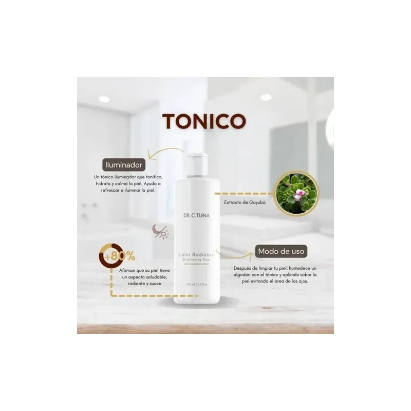 Farmasi Dr. C Tuna Facial Tónico Lumi Radiance 125 Ml