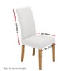Artiss Dining Chair Covers 4X Slipcovers Spandex Stretch Banquet Wedding
