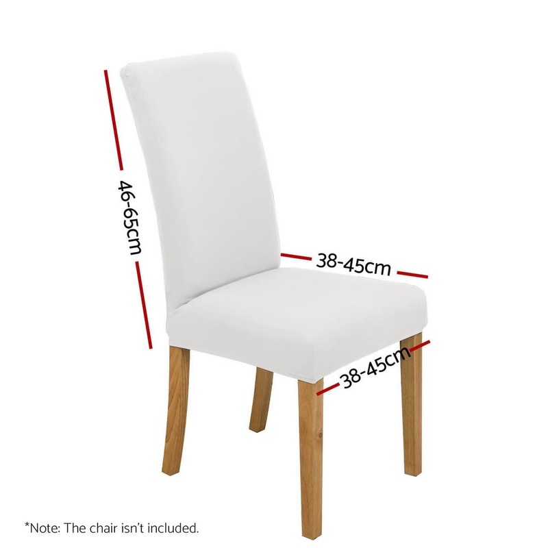 Artiss Dining Chair Covers 4X Slipcovers Spandex Stretch Banquet Wedding