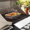 Onlyfire Non-Stick Deep Roasting Tin, Stainless Steel Roasting Tray for