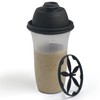 SIGNORA WARE Shaker Bottles | 17-Ounce Plastic Protein Shake Bottle