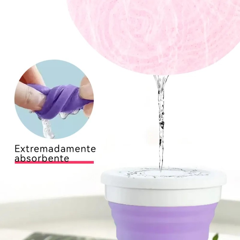 120 Pc Esponja Facial Comprimida Para Limpieza Y Exfoliación