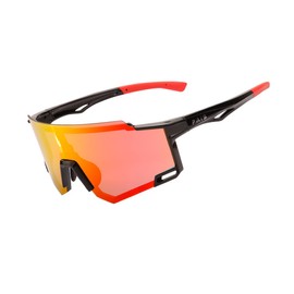 PAIS Sport Sunglasses Men Women Lightweight TR90 Frame Shield Lens for Fishing, Cycling, Camping, Running