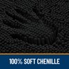 OLANLY Bathroom Rugs 59x35, Extra Soft Absorbent Chenille Bath Rugs,