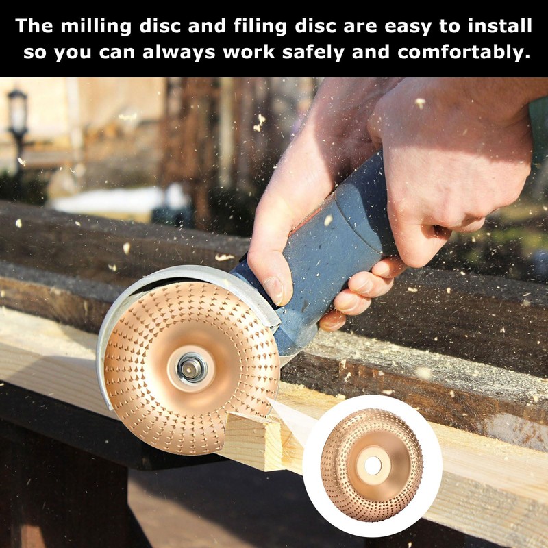 Wood Grinding Disc, Angle Grinder, Wood Cutter for Angle Grinder,