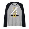 Nutcracker Costume Toy Soldier Easy Dress Up Uniform Raglan Baseball