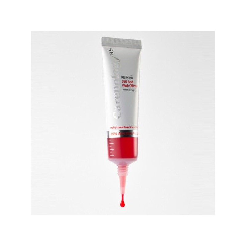 Carenology [케어놀로지] 리본 35% 애씨드 워시오프 필 30ml 3개 /