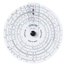 Concise 100829 Ruler Circular Calculator 300