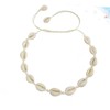 LIFKOME 3pcs Unique Shell Choker Necklace Alloy Pendant Short Clavicle