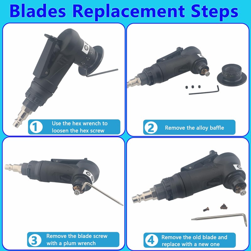 Pneumatic Chamfering Tool – 45° Mini Air-Powered Chamfer Machine for
