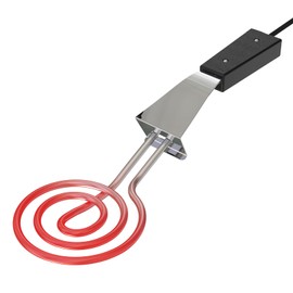 WishDirect 700W Electric Charcoal Starter for BBQ Grill Smoker Fireplace, Firepit, Stove - Design with Large Spiral Heating Element, 30% Faster Igniting Fire - 3 Feet Power Cord