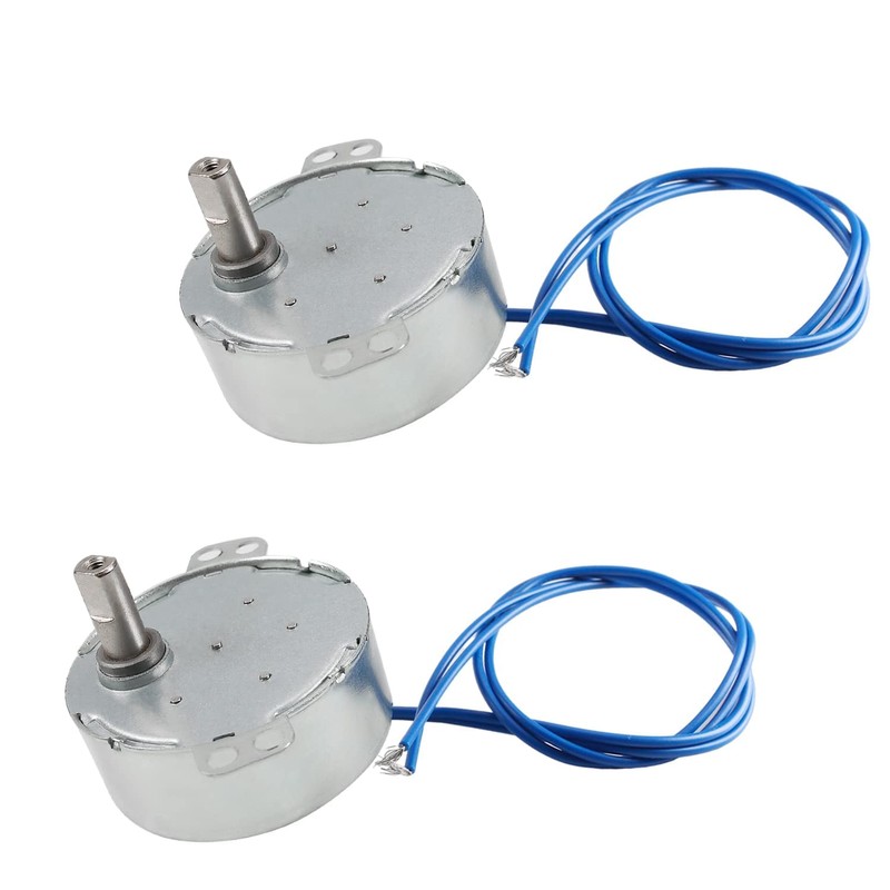 Fielect Synchronous Motor AC 110V 5-6RPM Turntable Motor CW/CCW Direction