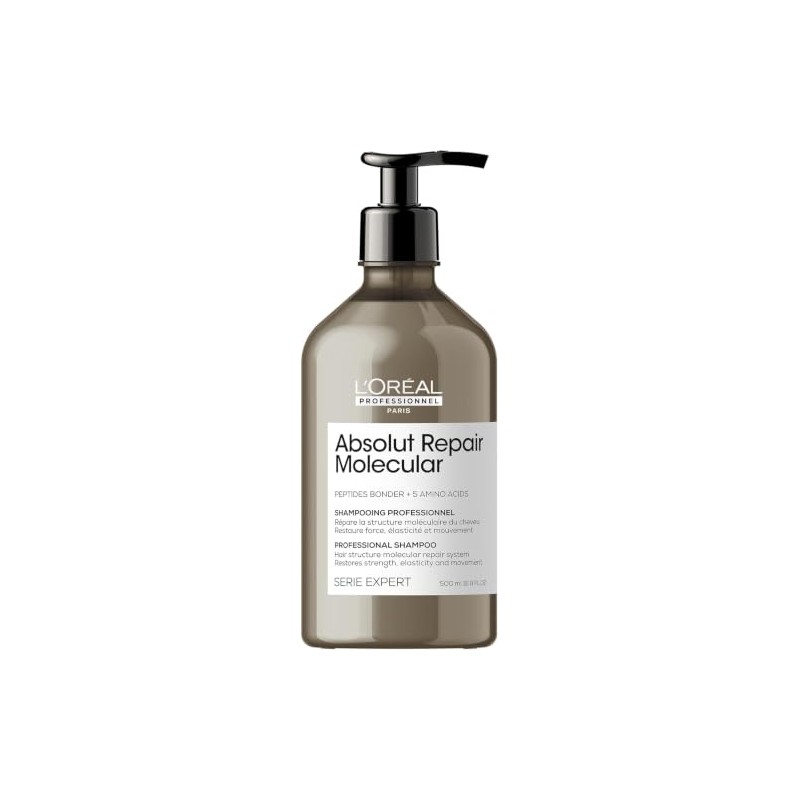 L’Oréal Professionnel Absolut Repair Molecular Sulphate Free Shampoo, For Extremely