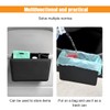 Car Trash Can, Auto Leather Trash Bin Garbage Organizer Holder