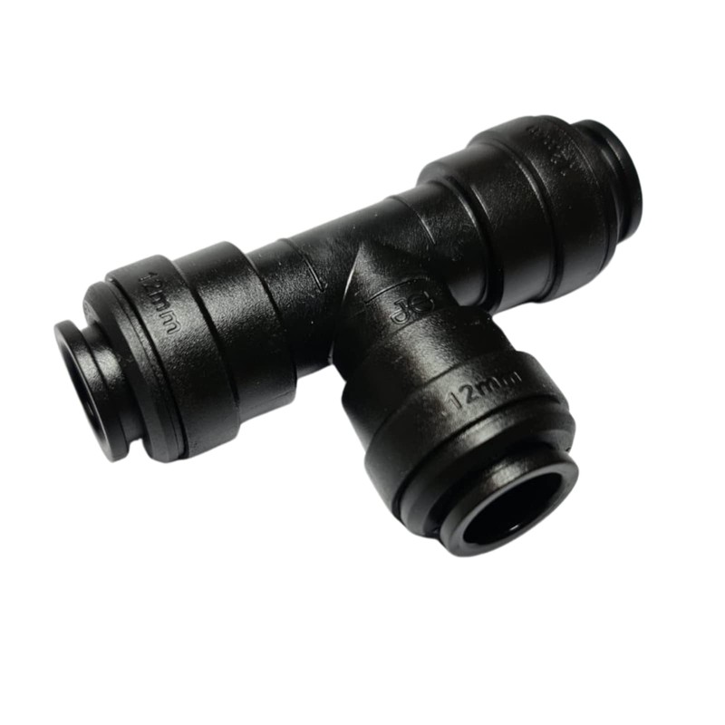 John Guest 12mm Push fit Equal tee **2 Pack**