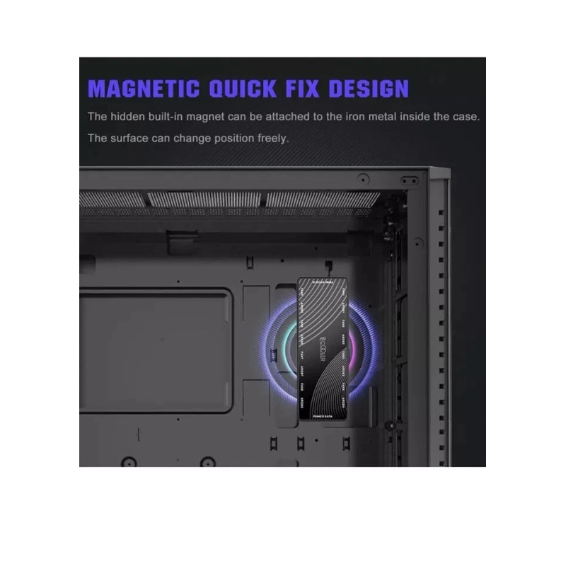 Pc Cooler Magnetic Base 16 Ports ARGB & PWM 2