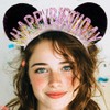 Aceorna Mouse Ears Headbands Happy Birthday Hairbands Mouse Ear Hair