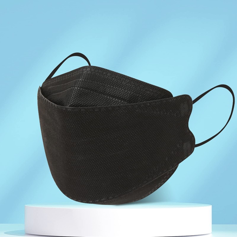 20Pcs 4D Face Mask for Adults 4-Ply Layer Filter Non