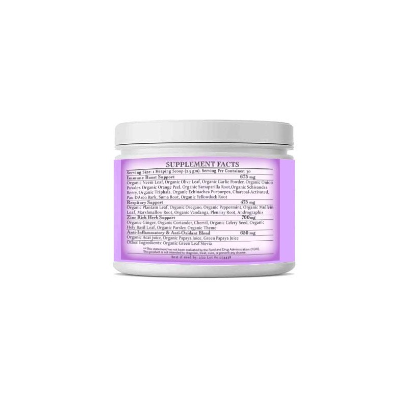 Energy Essentials Catie's Whole Plant Food Immune Bloom +