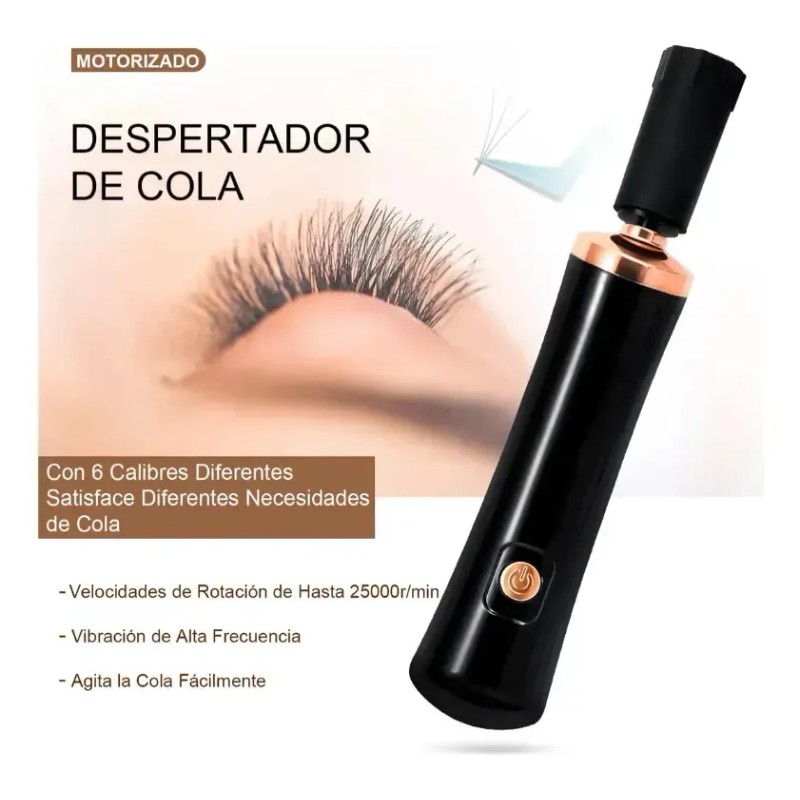 Agitador Para Adhesivos Pestañas Mink O Limpiador De Brochas