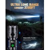 Esgofo Rechargeable Flashlights High Lumens 2000 2 Modes High/Low, Super