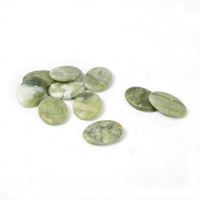 LOYALHEARTDY 16Pcs Hot Massage Spa Stones Set Stone Heated Warmer