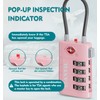 ANVIL 4 Digit Luggage Locks, TSA Locks for Luggage, Advanced