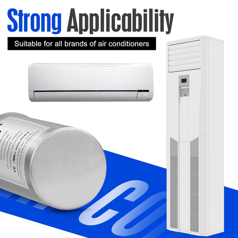 30 uF/MFD Capacitor for AC, 370 or 440 VAC CBB65